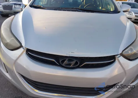 2013 Hyundai Elantra Limited z USA, uszkodzony, nr VIN KMHDH4AE1DU511836